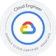 Google Cloud Associate Cloud Engineer certification badge