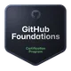 GitHub Foundations certification badge
